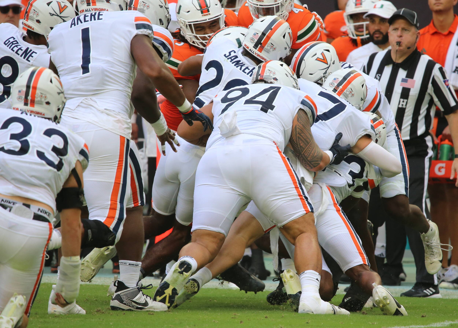 Photo Album UVA Football at Miami Virginia Cavaliers Official