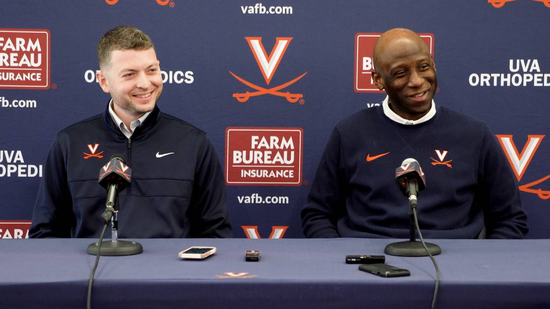 John Rudzinski Virginia Football Front Office Press Conference 12.22.25 - Virginia ...