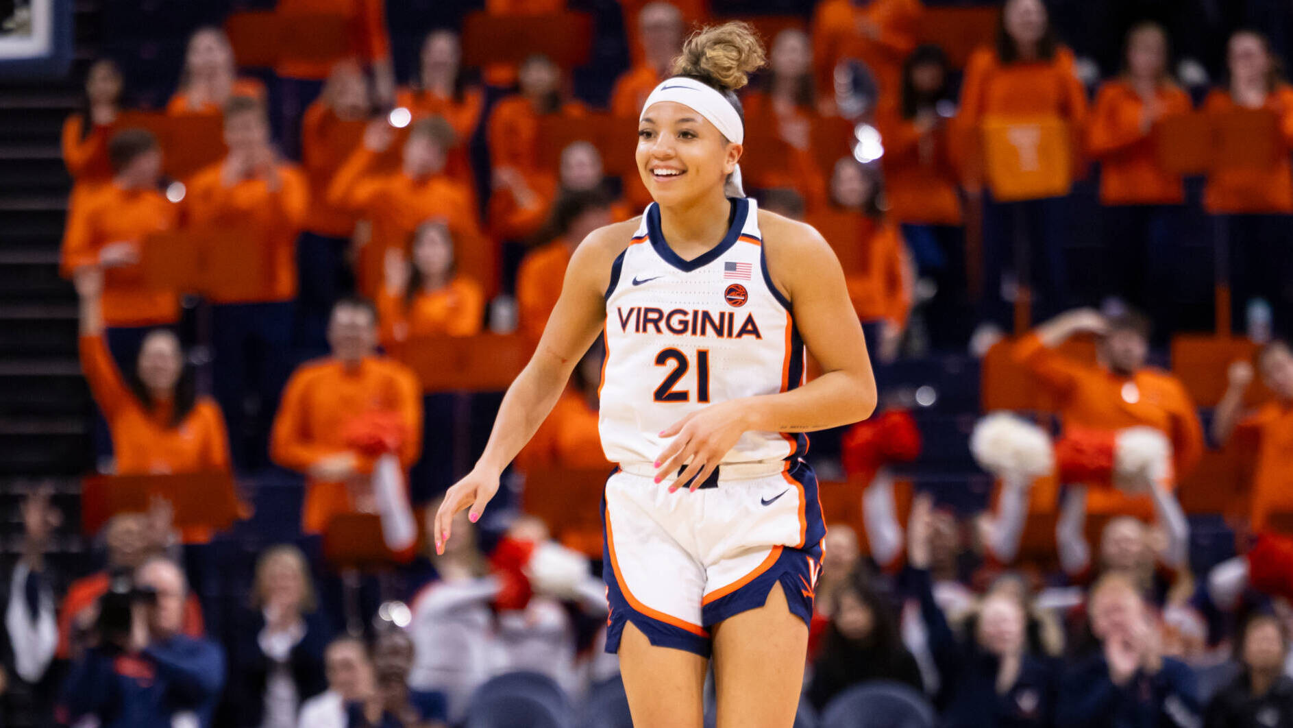 Kymora Johnson Named WBCA All-America Honorable Mention - Virginia Cavaliers Official Athletic Site