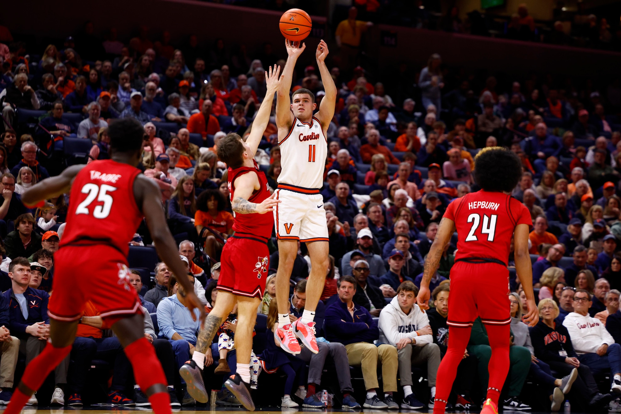 MBB: Isaac McKneely & Andrew Rohde Postgame vs. Louisville 1.4.25 ...