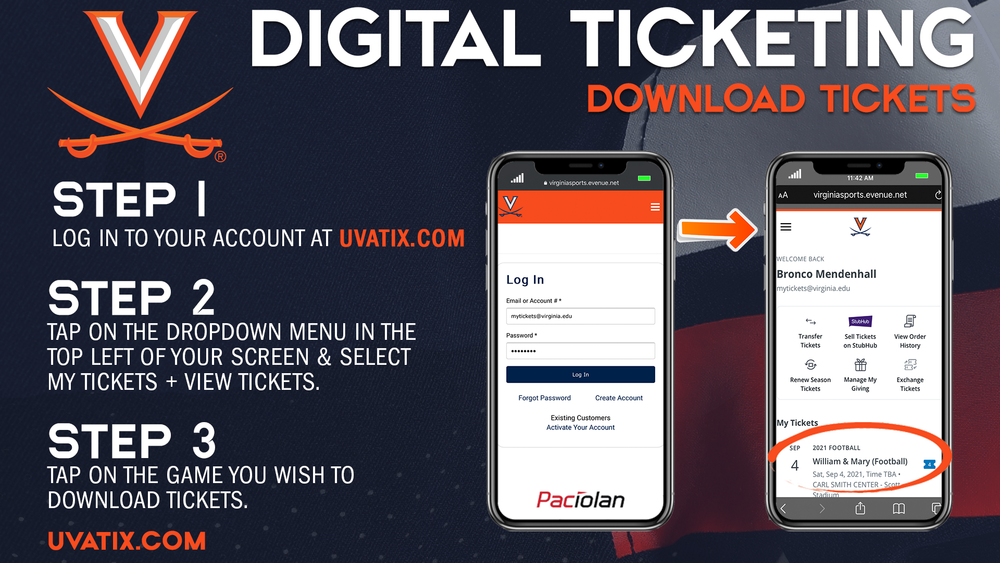 Digital Ticketing Download - 1