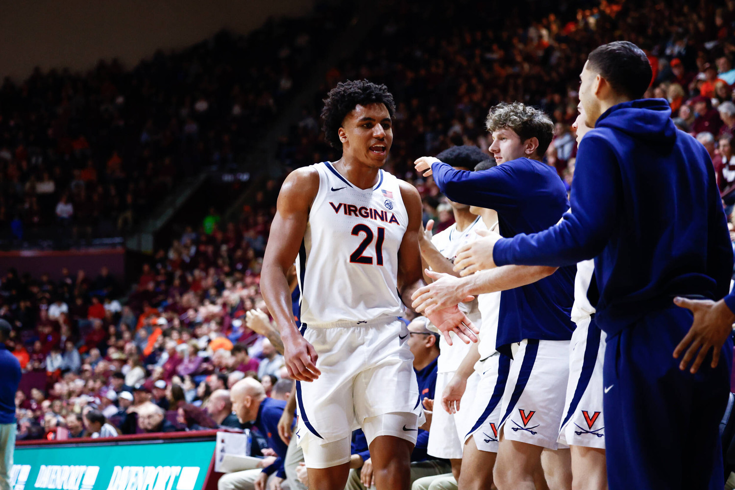 Men’s Basketball at Virginia Tech Photo Gallery Virginia Cavaliers