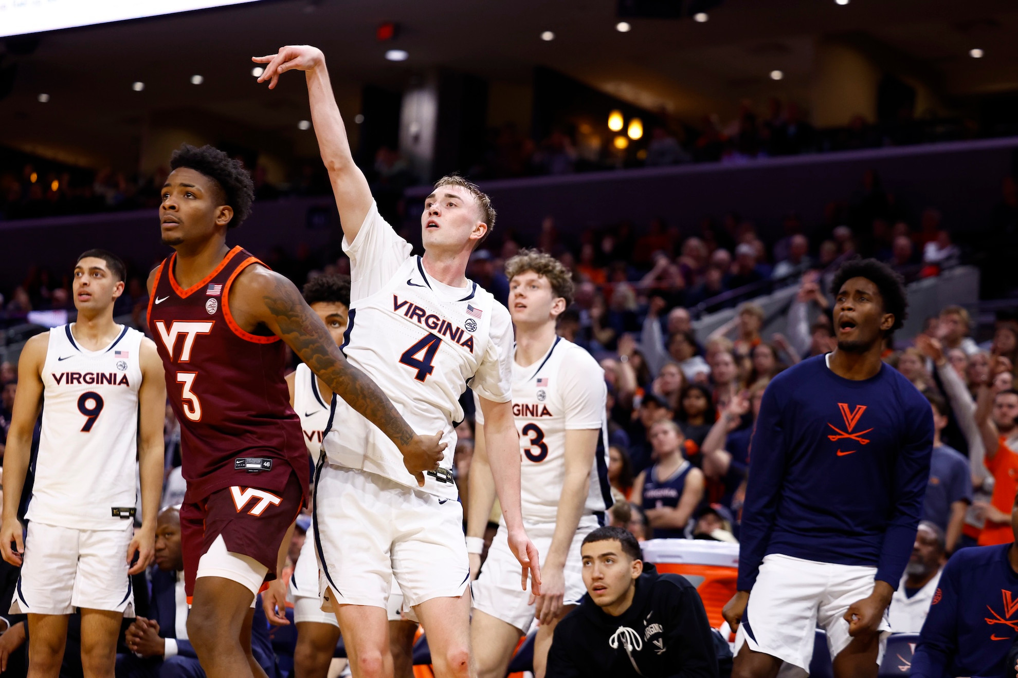 MBB: Isaac McKneely & Andrew Rohde Postgame vs. Virginia Tech 2.1.25 ...