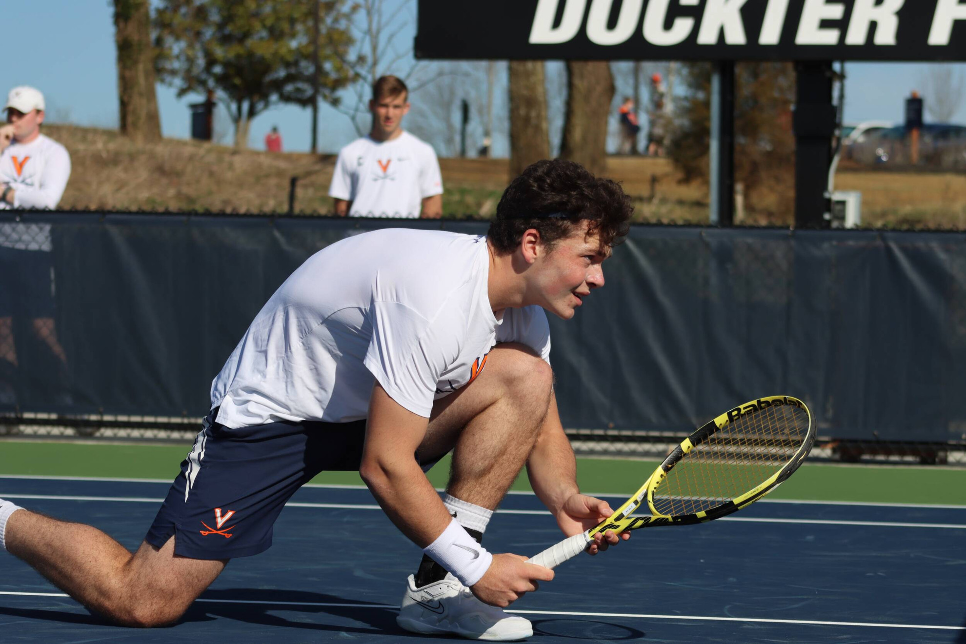 Daniel Calver Photo Gallery: Men’s Tennis vs. Notre Dame - Virginia Cavaliers ...