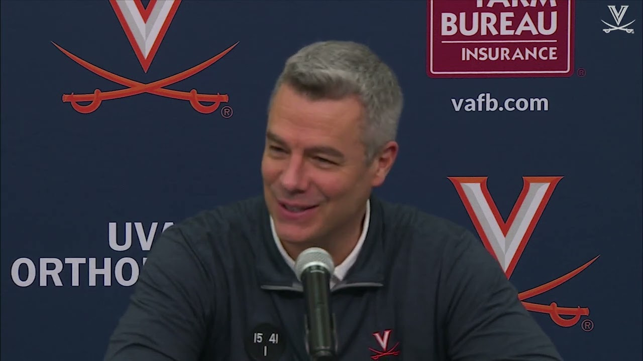 MEN'S BASKETBALL - Louisville Tony Bennett Presser - Virginia Cavaliers ...
