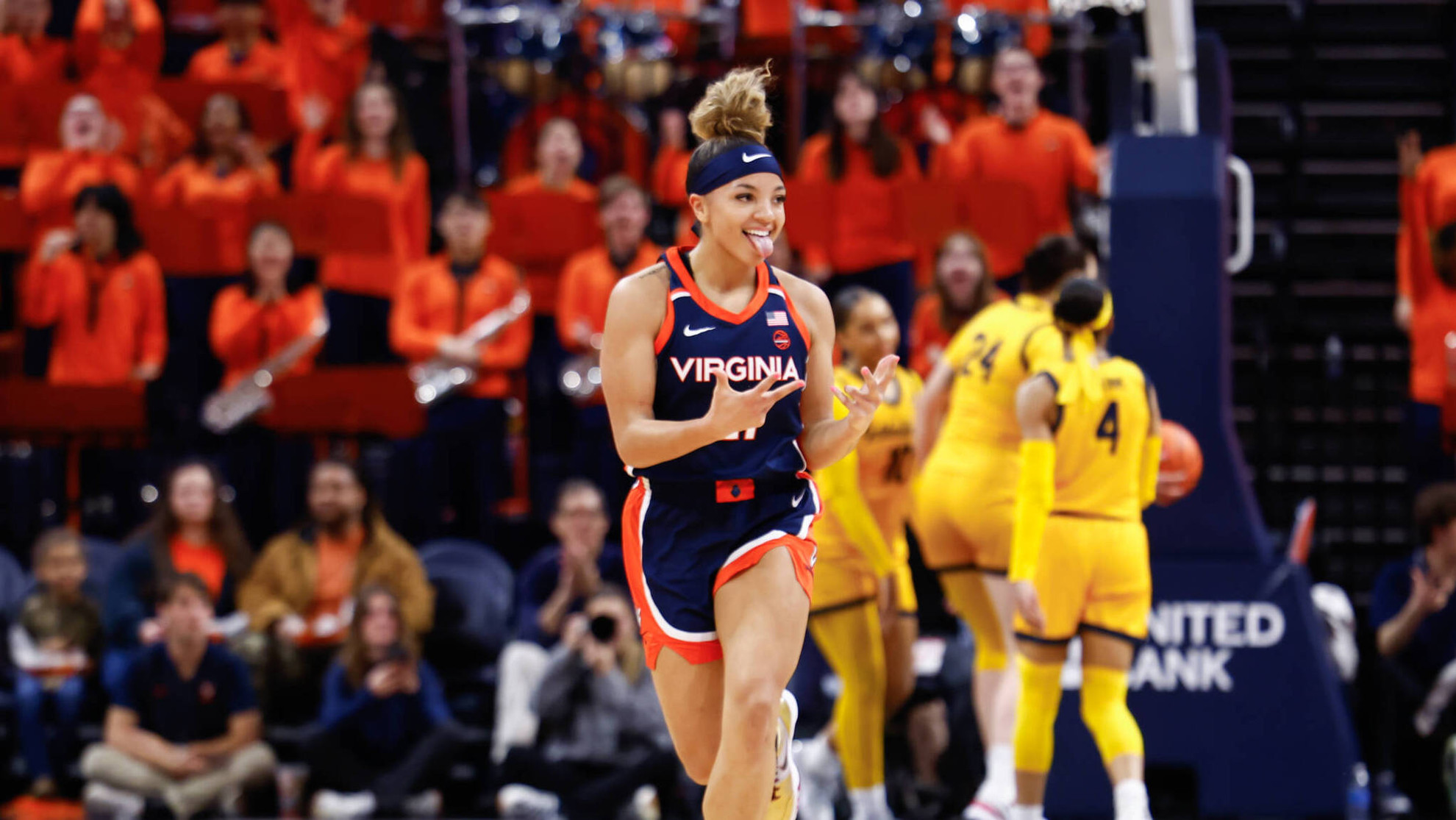 Kymora Johnson Named All-ACC First Team Selection - Virginia Cavaliers ...