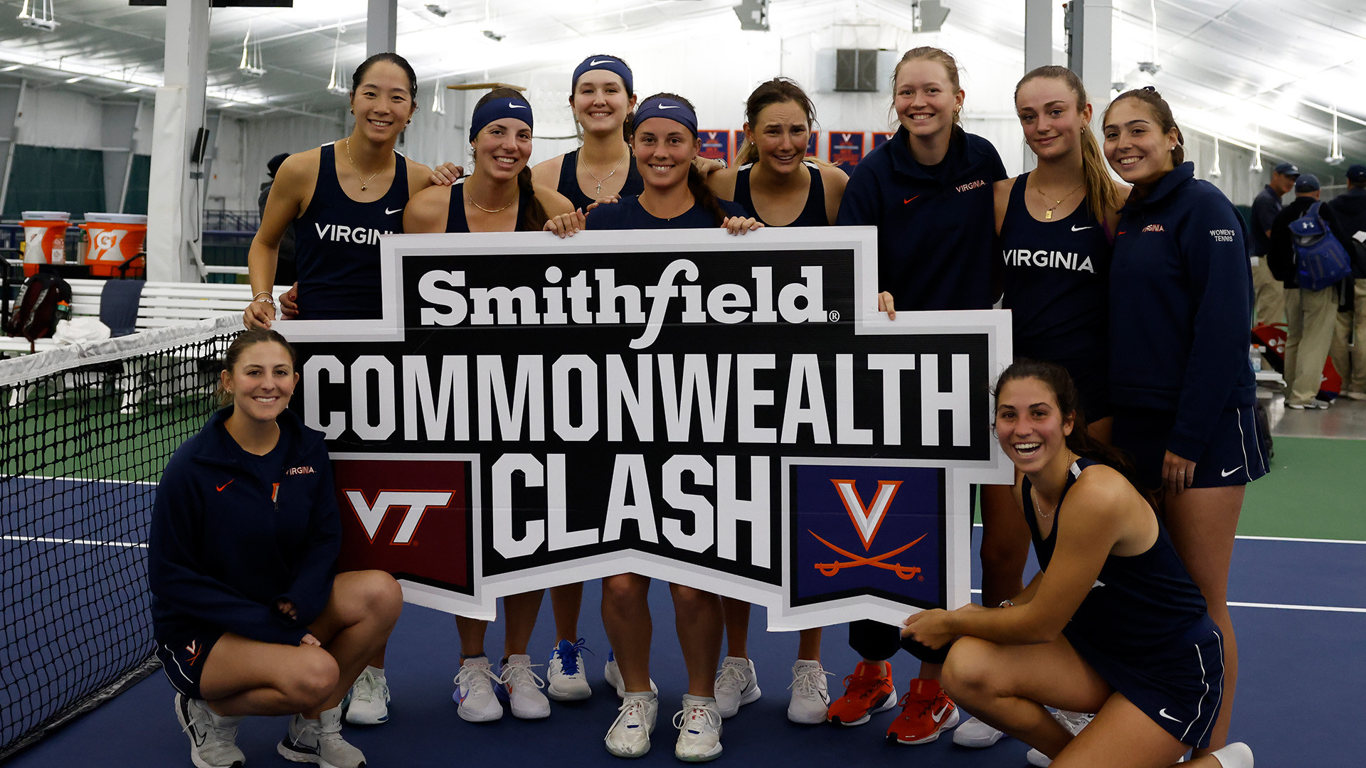 No. 7 Virginia Sweeps Commonwealth Clash Match 4-0 - Virginia Cavaliers ...