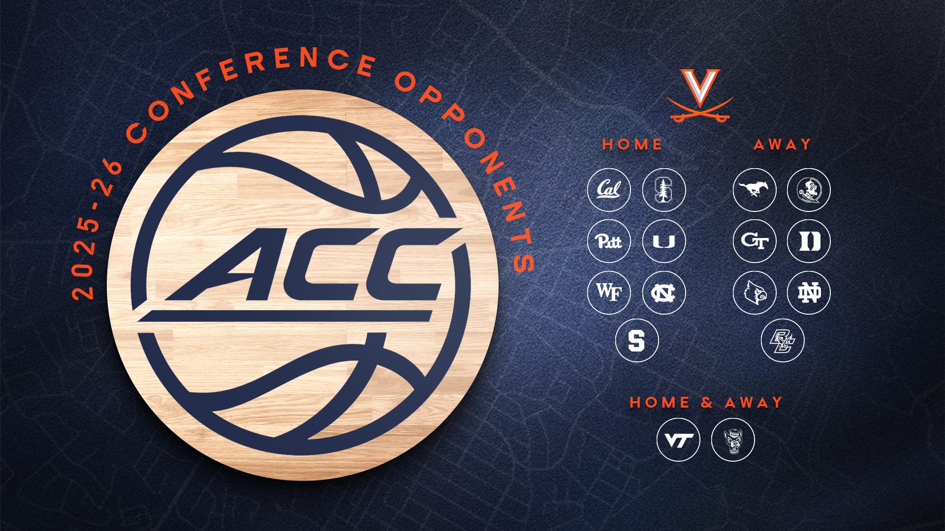 ACC Releases Men’s Basketball Conference Opponents - Virginia Cavaliers ...